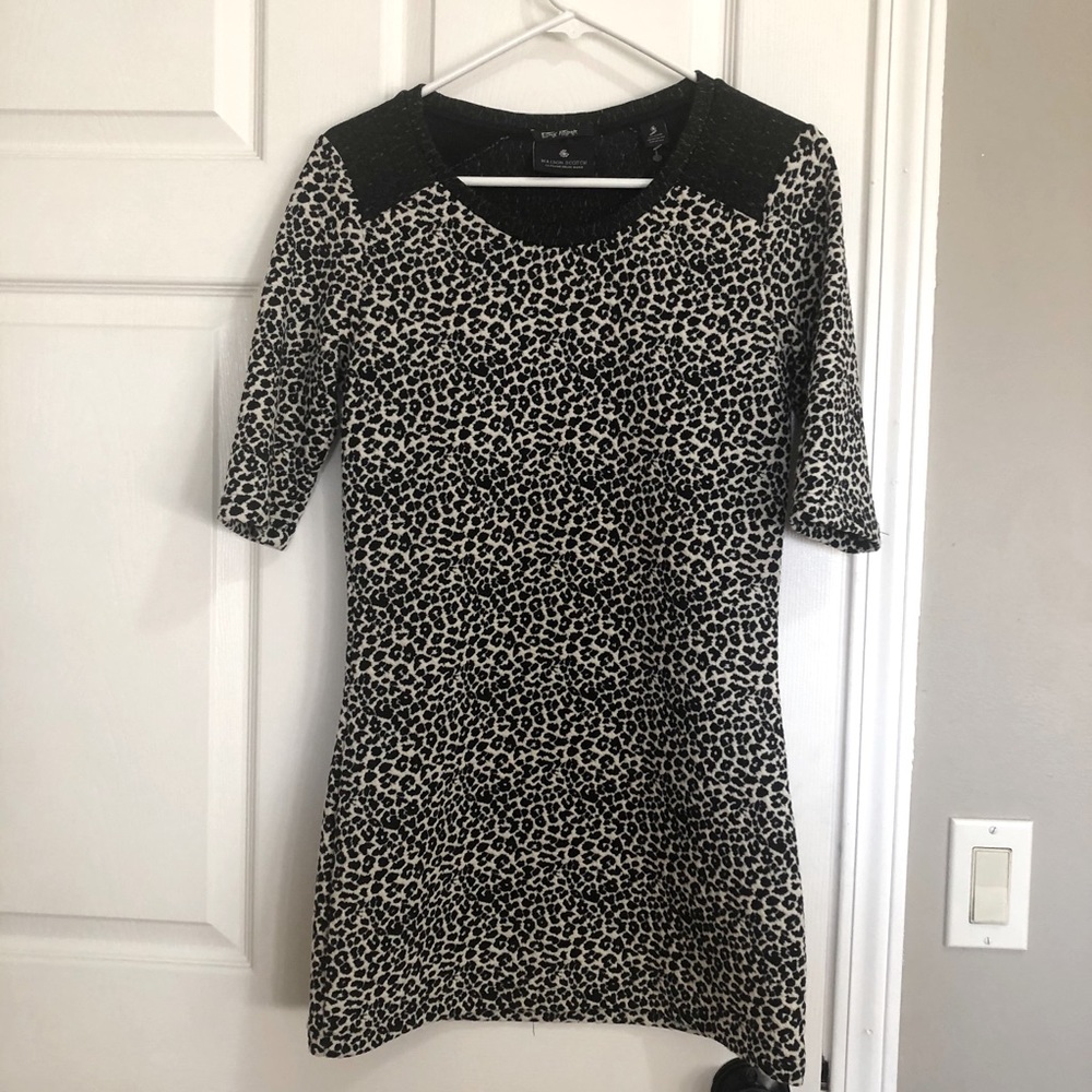 Leopard print dress